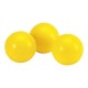 Intersport Balles en mousse 70 mm yellow