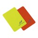 Intersport Cartes d’arbitres (Set à 2 pc.) red-yellow